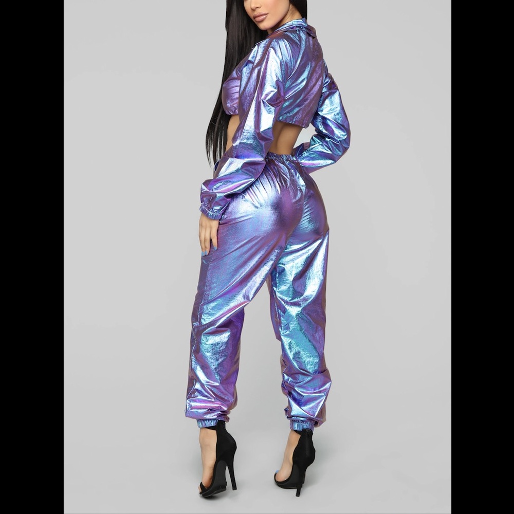 Mermaid Jogger Lounge Set - Purple
